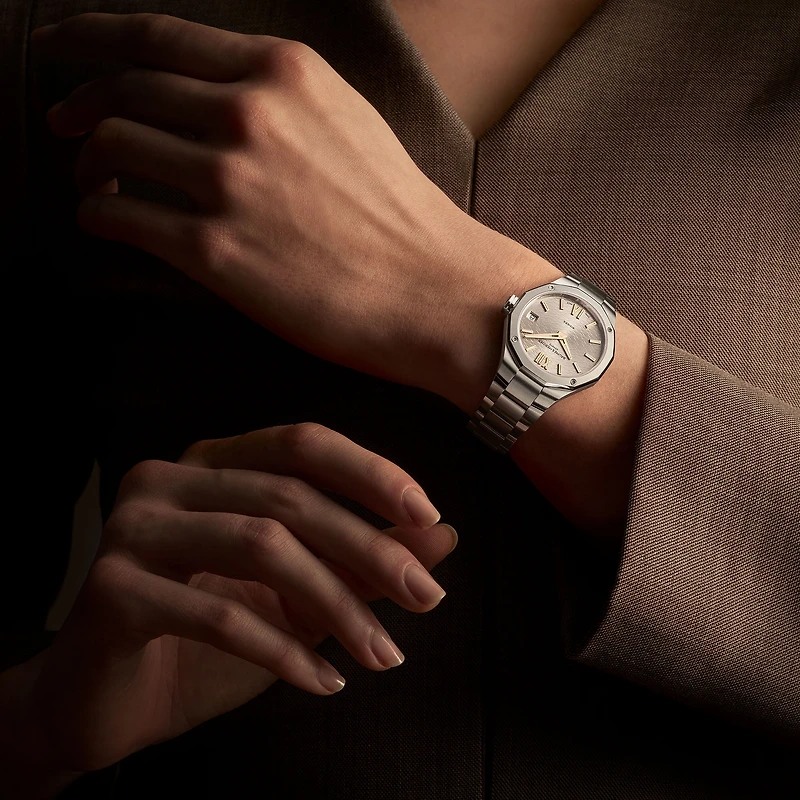 Riviera Quartz 33 mm Stainless Steel