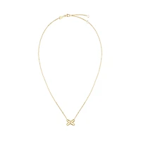 Jeux De Liens Yellow Gold and Diamond Pendant