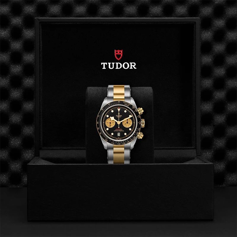Black Bay Chrono Automatic Chronograph 41 mm Yellow Gold and Stainless Steel