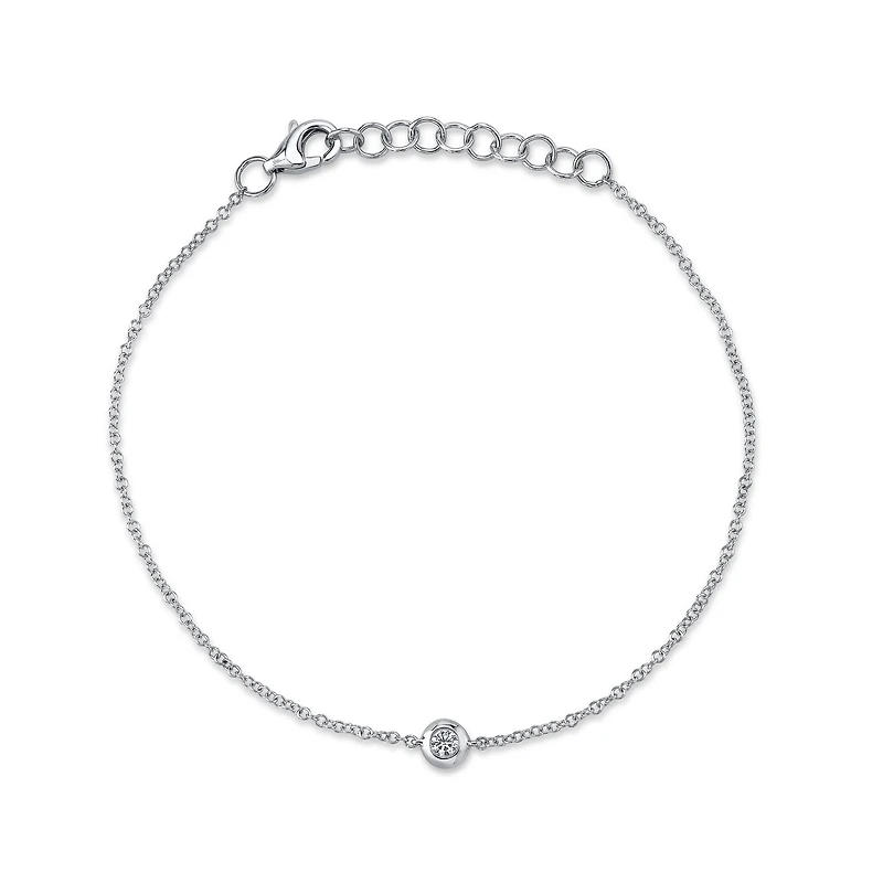Kate White Gold and Diamond Bracelet