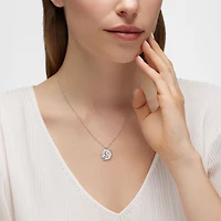 Zodiac Virgo Pendant in Sterling Silver