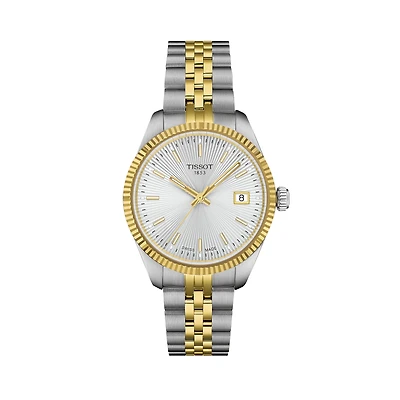 Ballade Quartz 34 mm Stainless Steel and Yellow Gold PVD