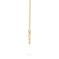 Zodiac Leo Pendant in Yellow Gold