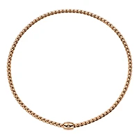Eka Flex'it D-Link Rose Gold and Diamond Necklace