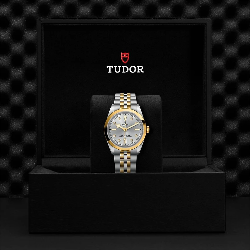 Black Bay One Automatic 36 mm Yellow Gold. Stainless Steel and Diamond