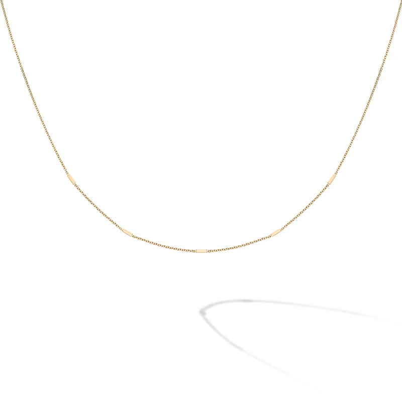 Yellow Gold Rosée du Matin Necklace