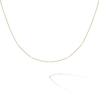 Yellow Gold Rosée du Matin Necklace
