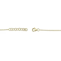 Clover Yellow Gold, Mother-of-Pearl and Diamond Pavé Bracelet