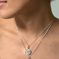 Slim Lockets Quinn Silver Pendant