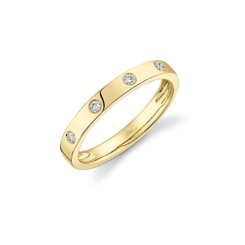 Kate Yellow Gold and Diamond Ring