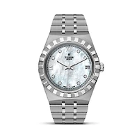 TUDOR Royal Automatic 34 mm Stainless Steel and Diamond