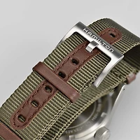 Khaki Field Manual 38 mm Stainless Steel