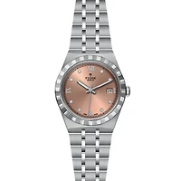 TUDOR Royal Automatic 38 mm Stainless Steel and Diamond