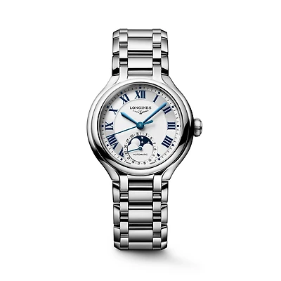 PrimaLuna Automatic Moonphase 34 mm Stainless Steel