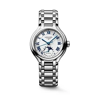 PrimaLuna Automatic Moonphase 34 mm Stainless Steel