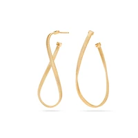 Marrakech Large Yellow Gold Drop Earrings