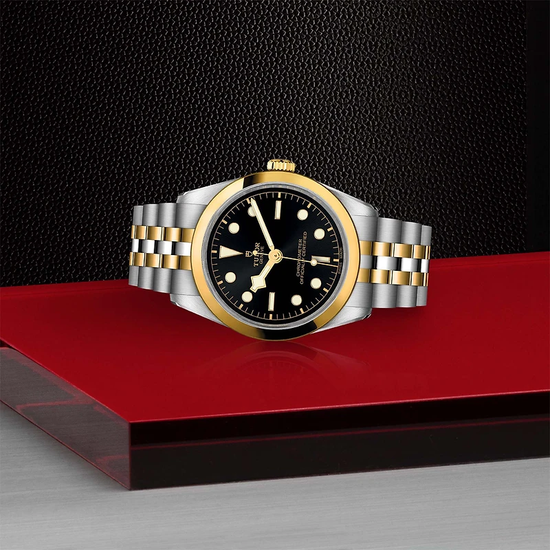 Black Bay One Automatic mm Yellow Gold and Stainless Steel