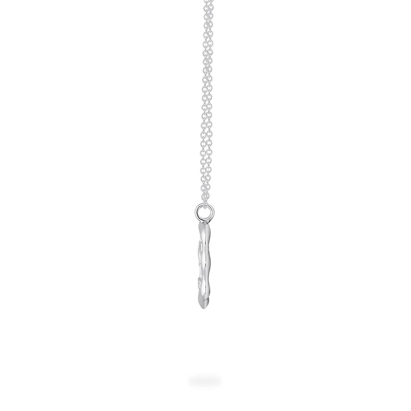 Zodiac Libra Pendant in Sterling Silver