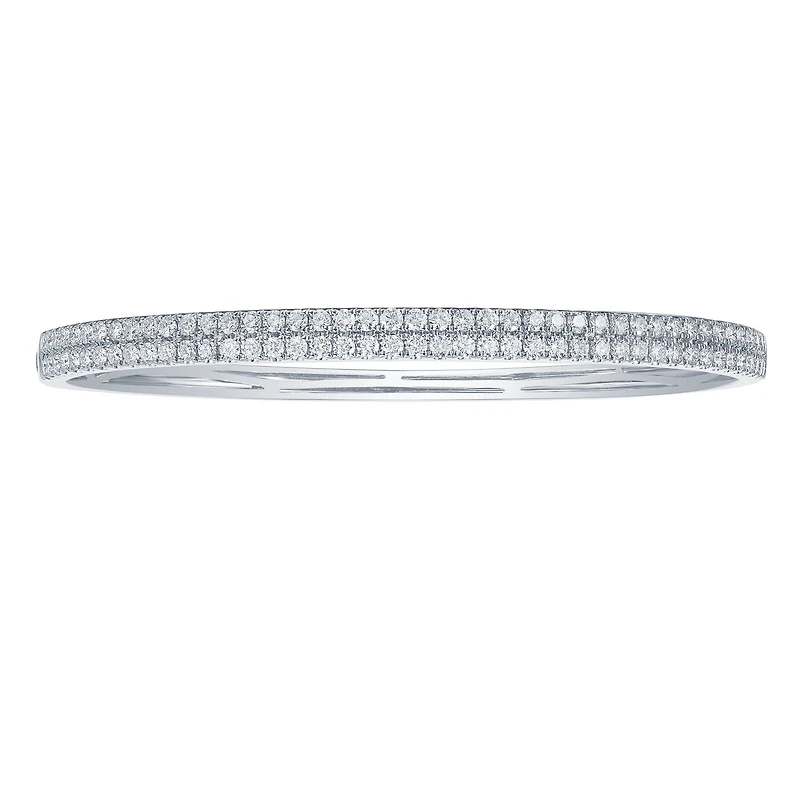 Diamond Bracelet in White gold