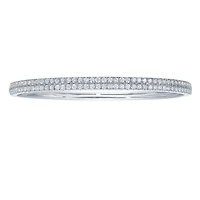Diamond Bracelet in White gold