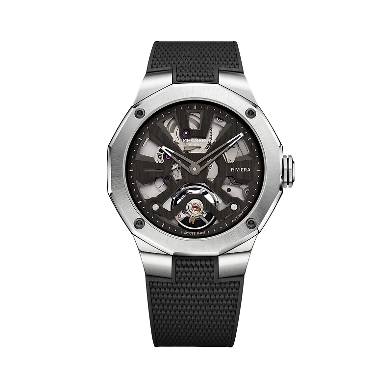 Riviera Skeleton Automatic 42 mm Stainless Steel