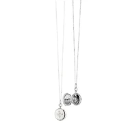 Classic Lockets Silver and White Saphire Queen Bee Pendant
