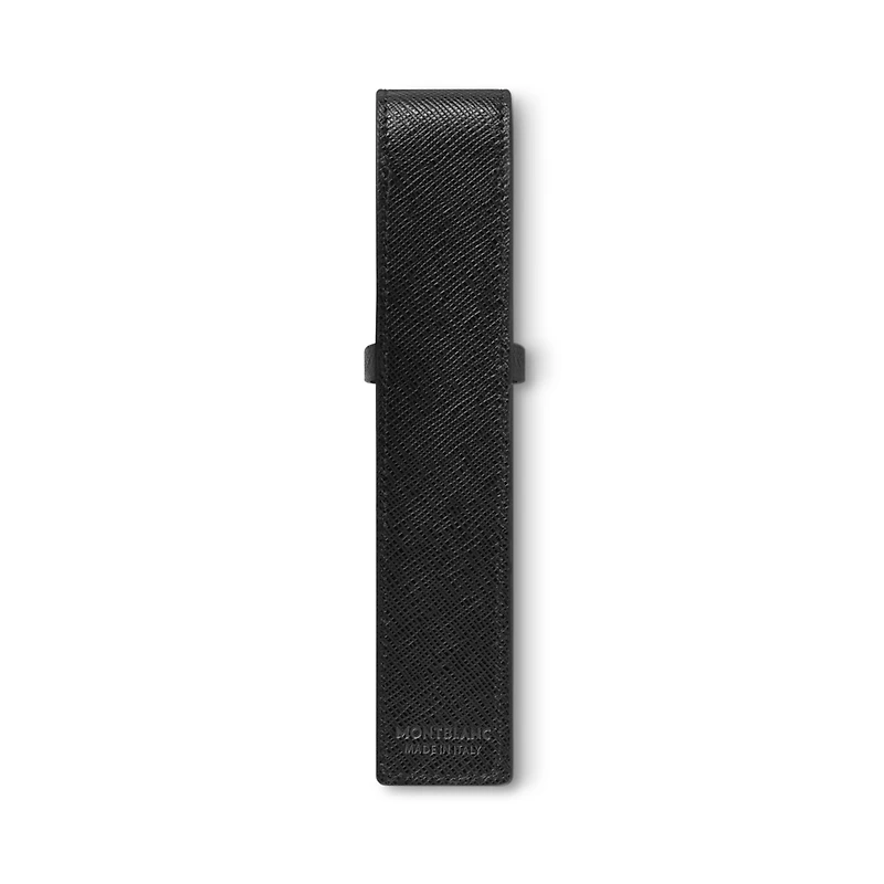 Sartorial Black Single Pen Pouch
