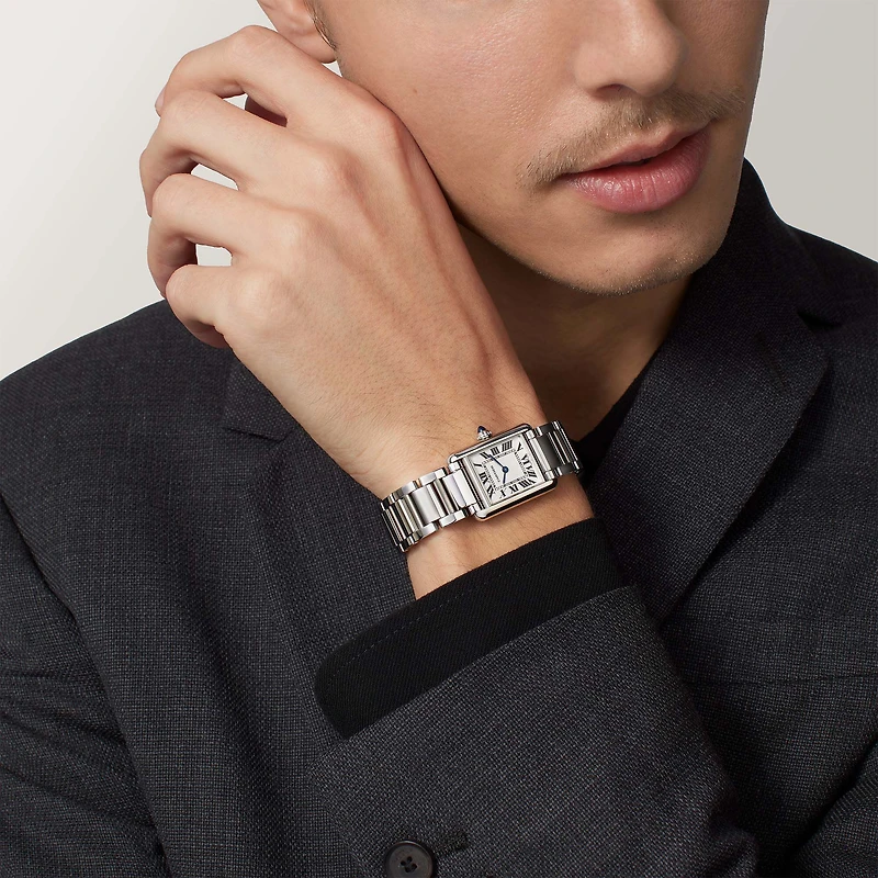 Tank Must Small Solar Beat 29 X 22 mm Stainless Steel