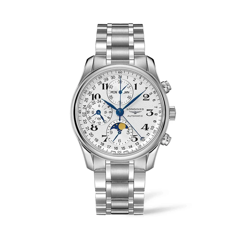 Master Automatic Moonphase Chronograph 40 mm Stainless Steel