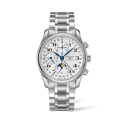 Master Automatic Moonphase Chronograph 40 mm Stainless Steel