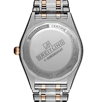 Chronomat Automatic 36 mm Stainless Steel, Red Gold and Diamond