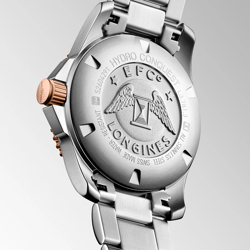 hydroConquest Automatic 41 mm Red PVD Stainless Steel