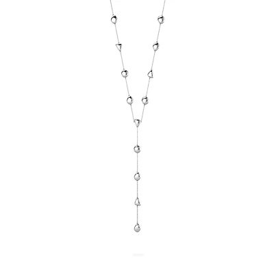 Silver Lariat Necklace