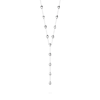 Silver Lariat Necklace