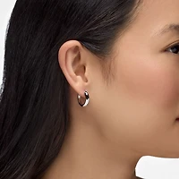 Silver Hoop Earrings, 18MM