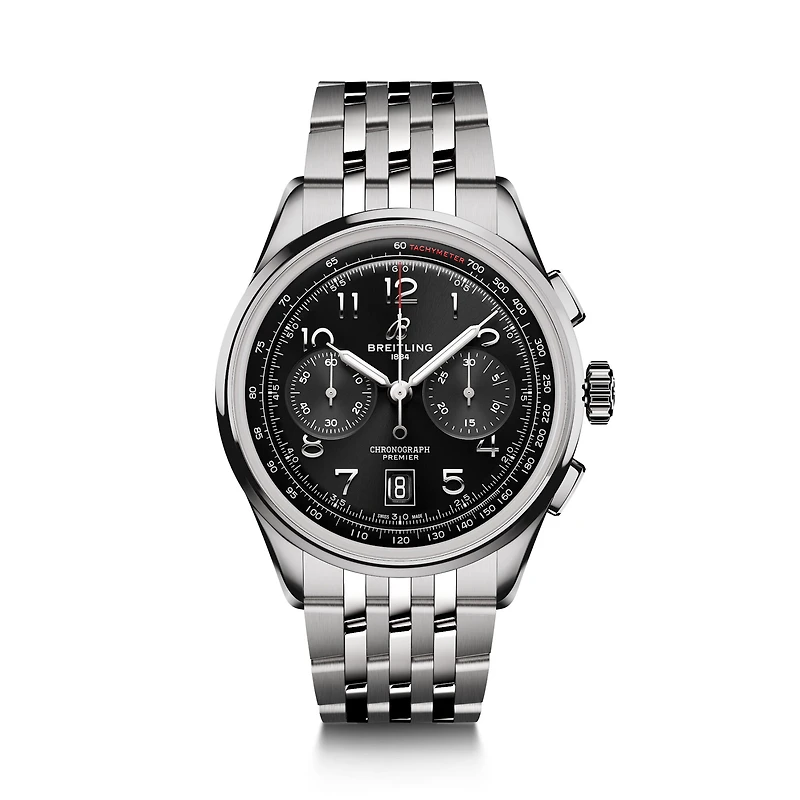 Premier B01 Automatic Chronograph 42 mm Stainless Steel