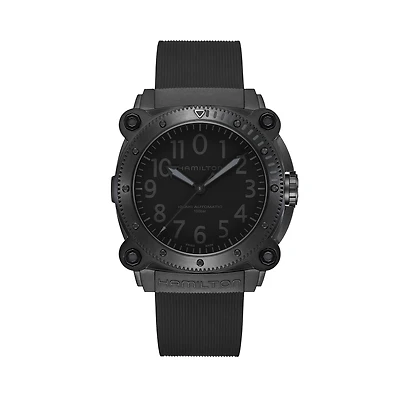 Khaki Navy BelowZero Automatic 46 mm PVD Titanium