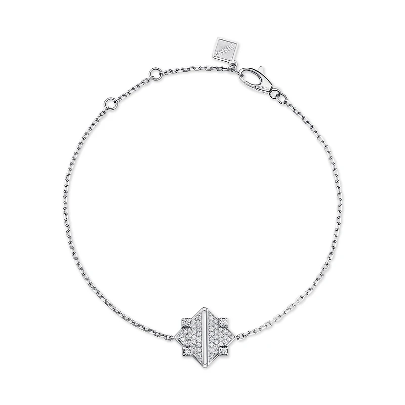 White Gold and Diamond Bracelet