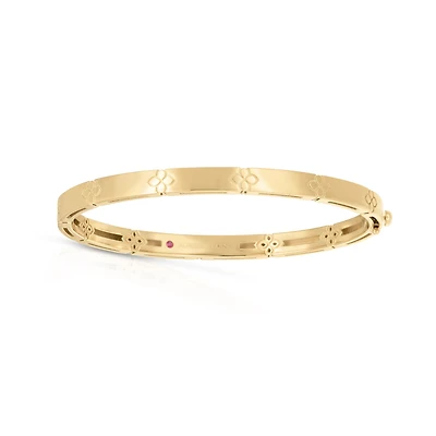 Love In Verona yellow Gold Bangle