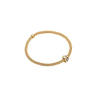 Prima Flex'it  Multi Rondel Yellow Gold Bracelet