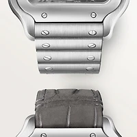 Santos de Cartier Extra Large Automatic Dual Time 48 mm Stainless Steel