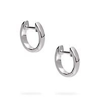 Sterling Silver Huggie Earrings For Babies