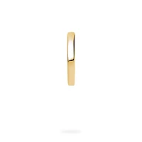 Yellow Gold Men's Single Hoop Earring