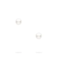 6.5–7 mm Akoya Pearl Earrings in Yellow Gold