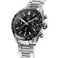Carrera Automatic Chronograph 44 mm Stainless Steel