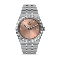 TUDOR Royal Automatic 38 mm Stainless Steel and Diamond