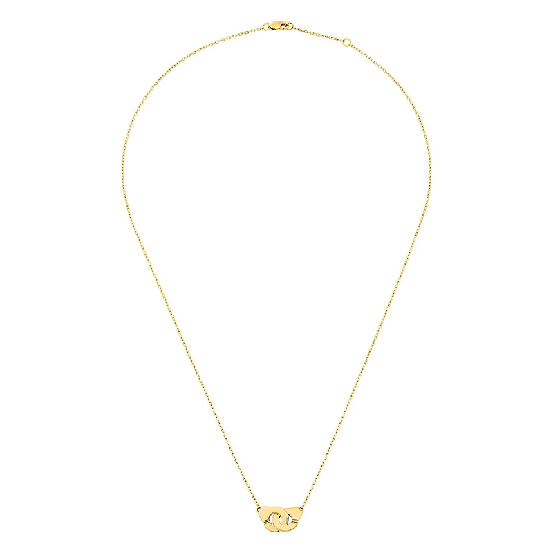 Menottes R8 Yellow Gold Necklace
