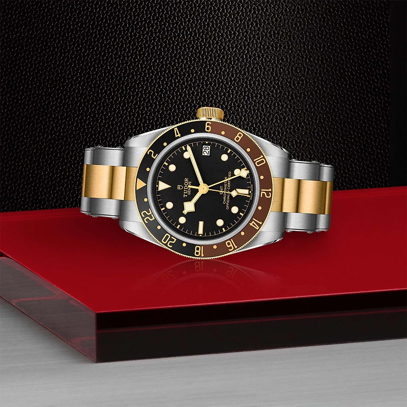 Black Bay GMT Automatic 41 mm Yellow Gold and Stainless Steel