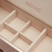 Palermo Rose Gold 1 Piece Watch Winder with Jewellery Storage