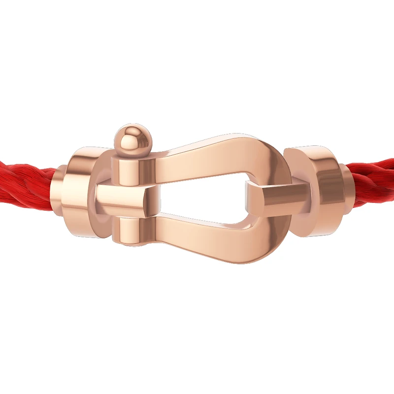 Force 10 Rose Gold Cable Bracelet